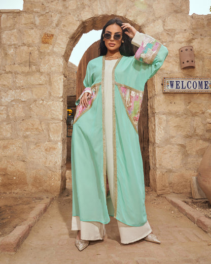 Konouz chiffon cardigan