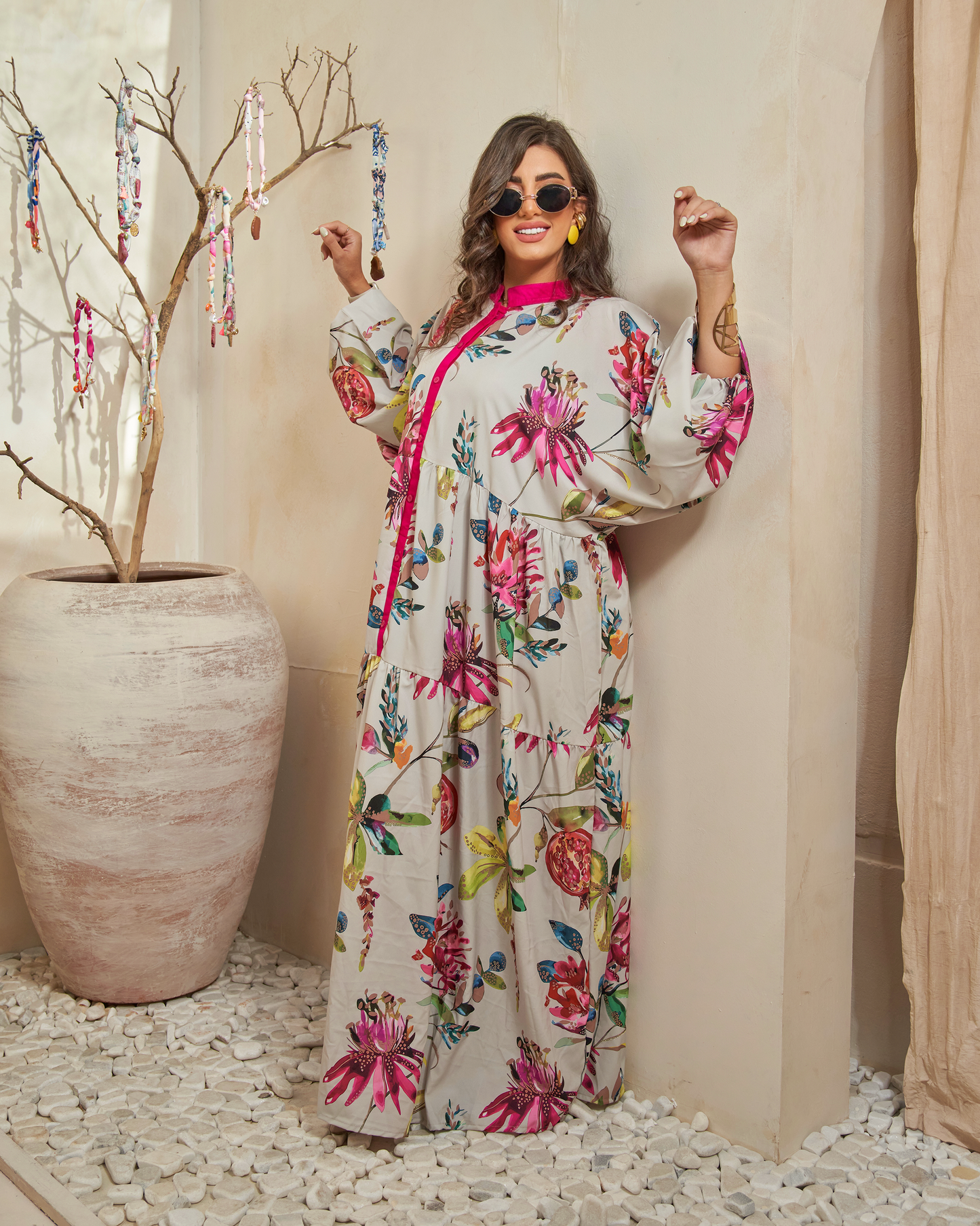 Floral flow dress