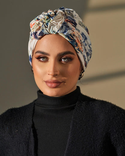 Fluffy turban
