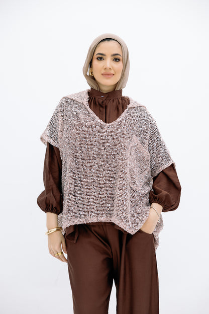 Knit  casual blouse