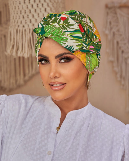 Half wire turban