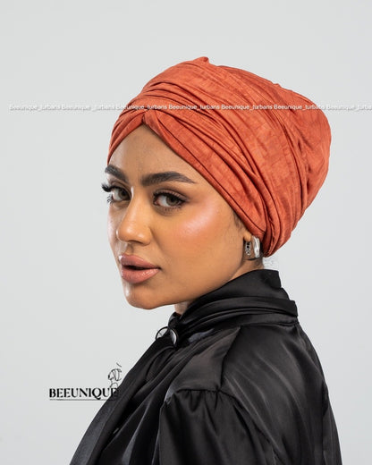 Draped turban