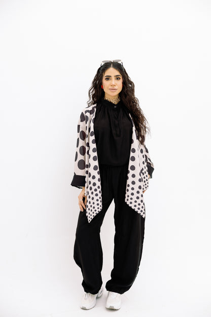 Polka dots cardigan