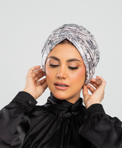 Draped turban
