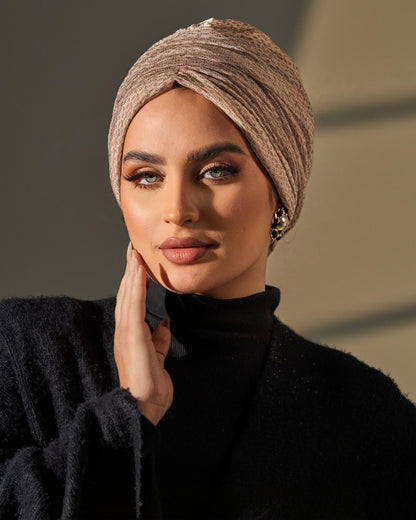 Draped turban
