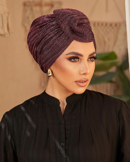 Round wing turban
