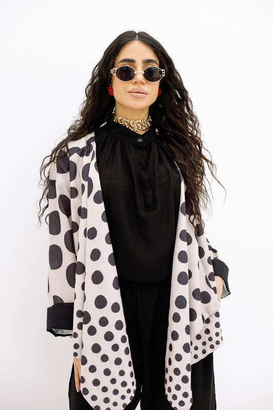 Polka dots cardigan