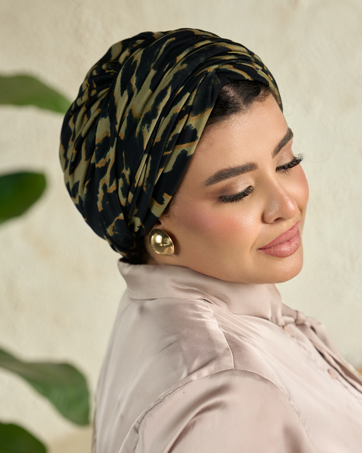 Draped turban