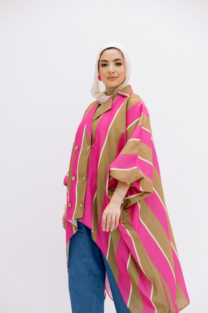 Longline blouse