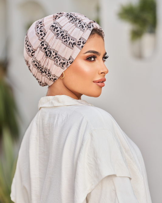 Draped turban