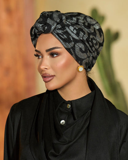 Double bow turban