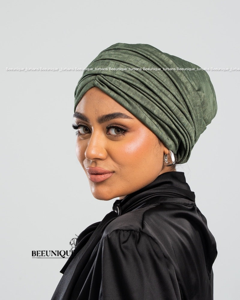 Draped turban