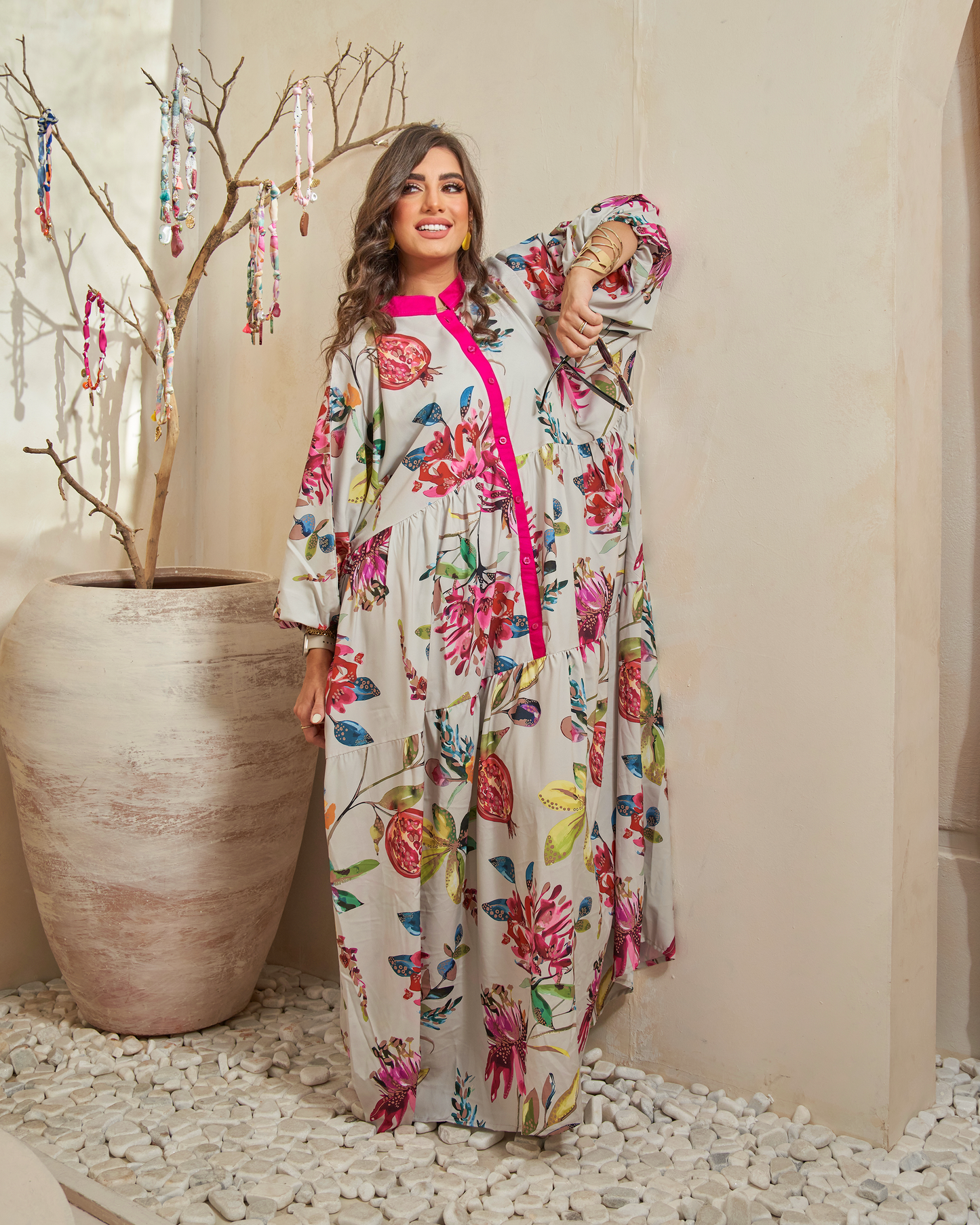 Floral flow dress