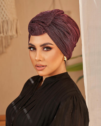 Round wing turban