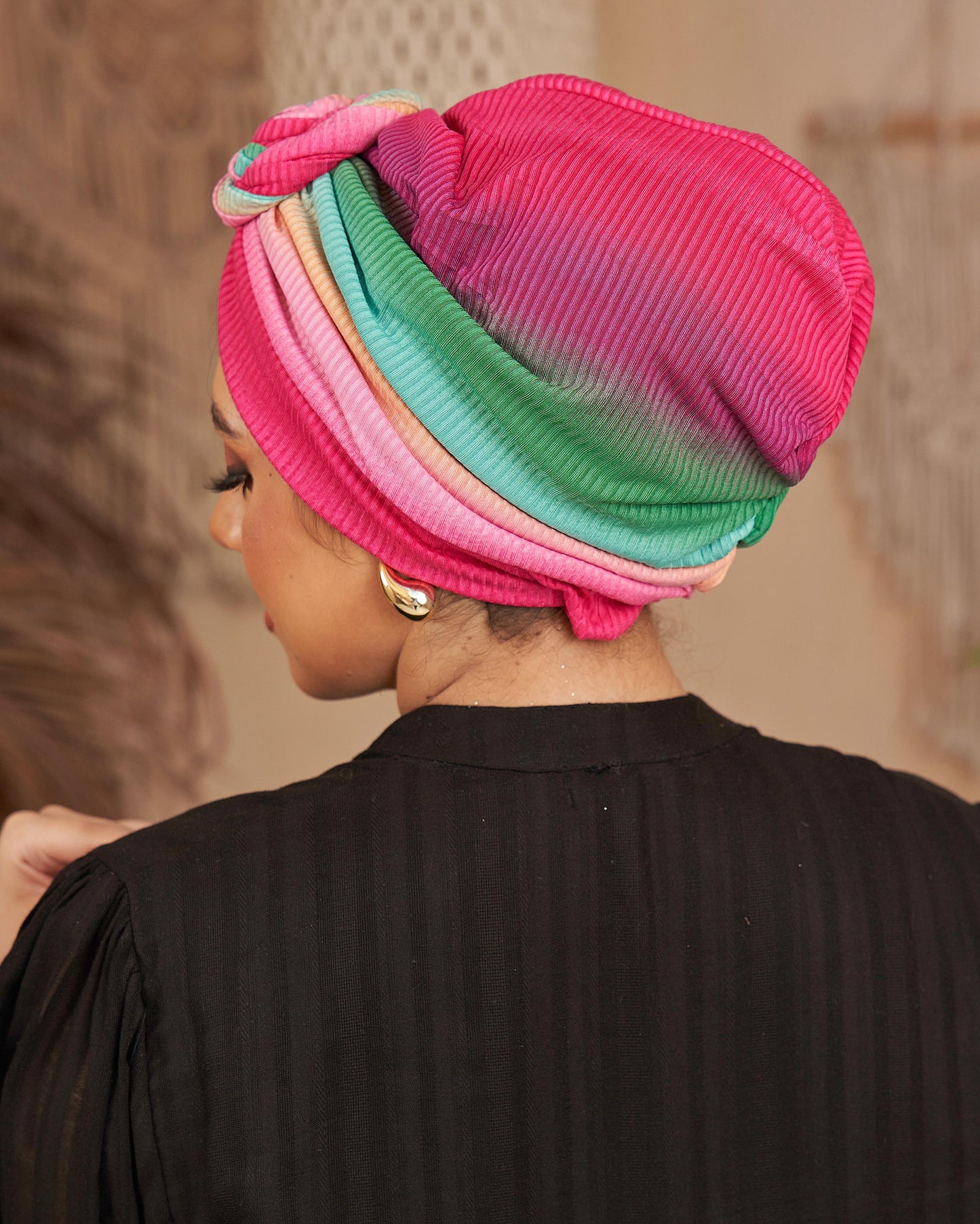 Cupcake turban