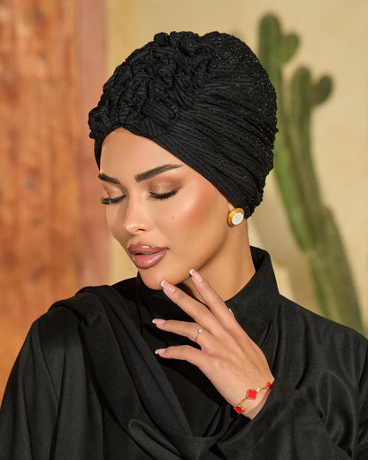 Fluffy turban