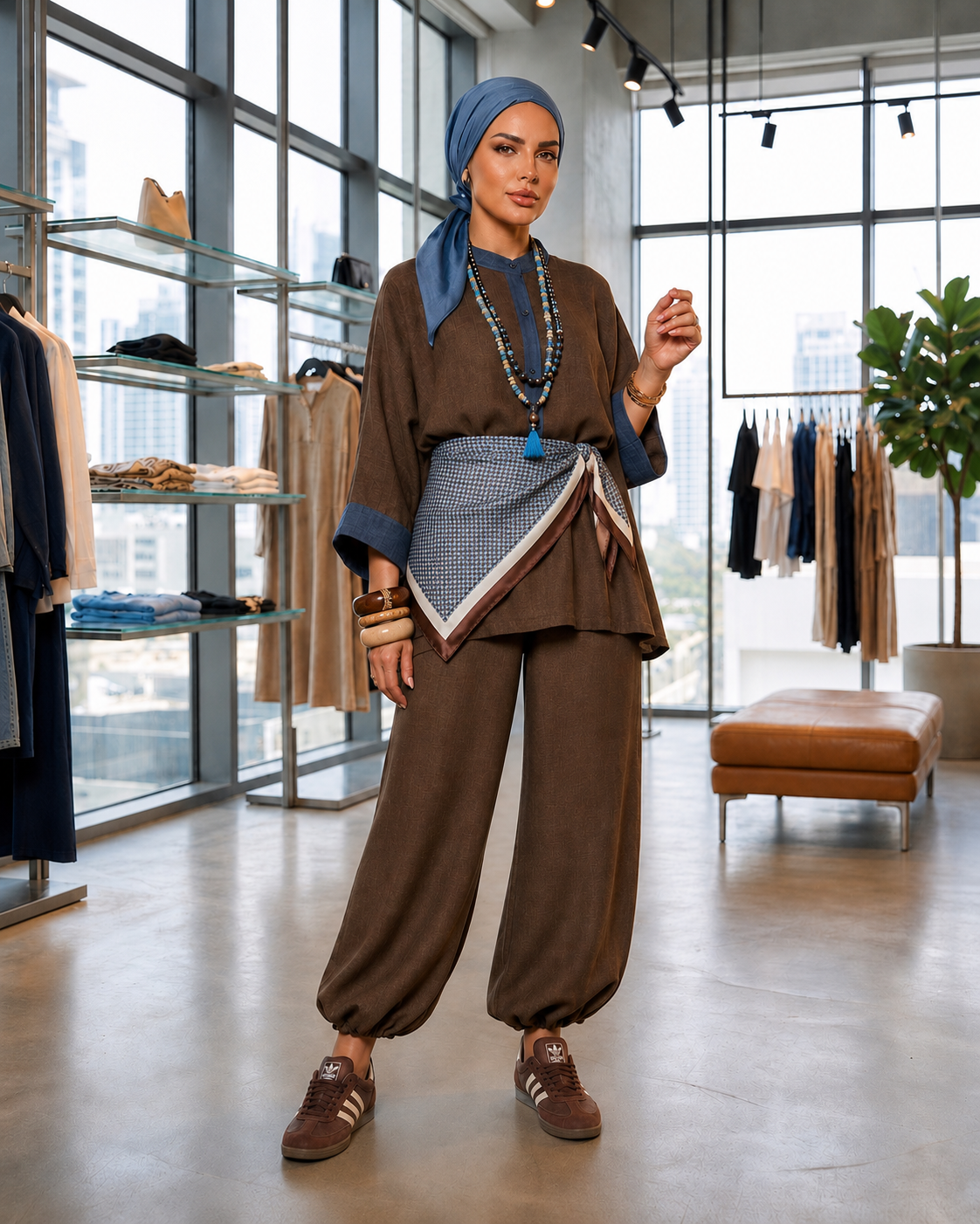 Linen summer suit