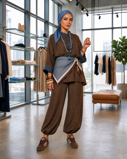 Linen summer suit