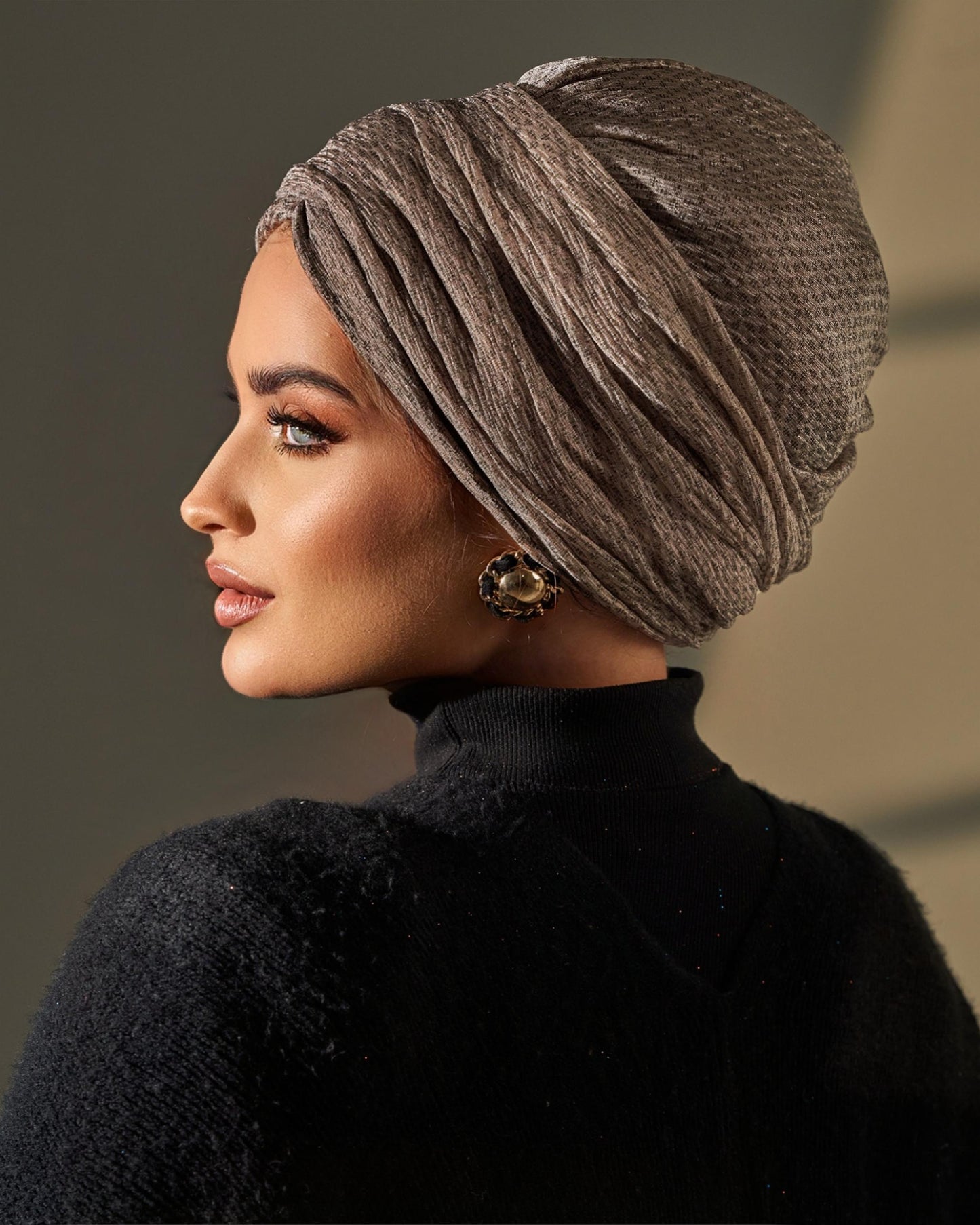 Draped turban