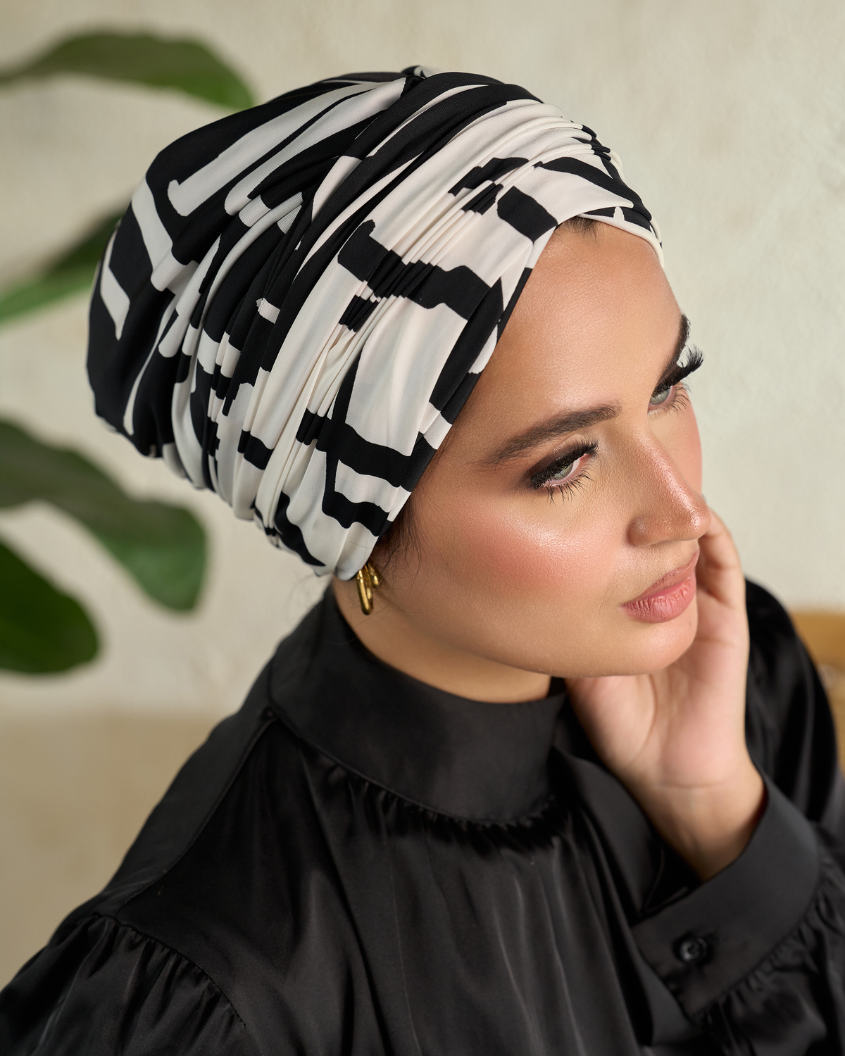 Draped turban