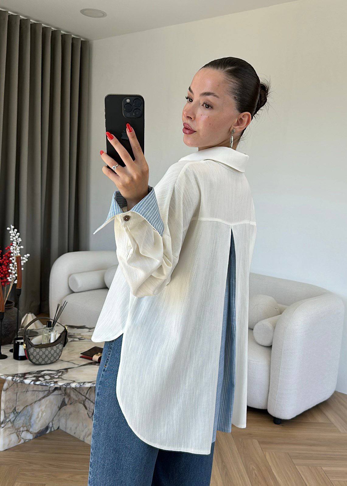 Poncho shirt