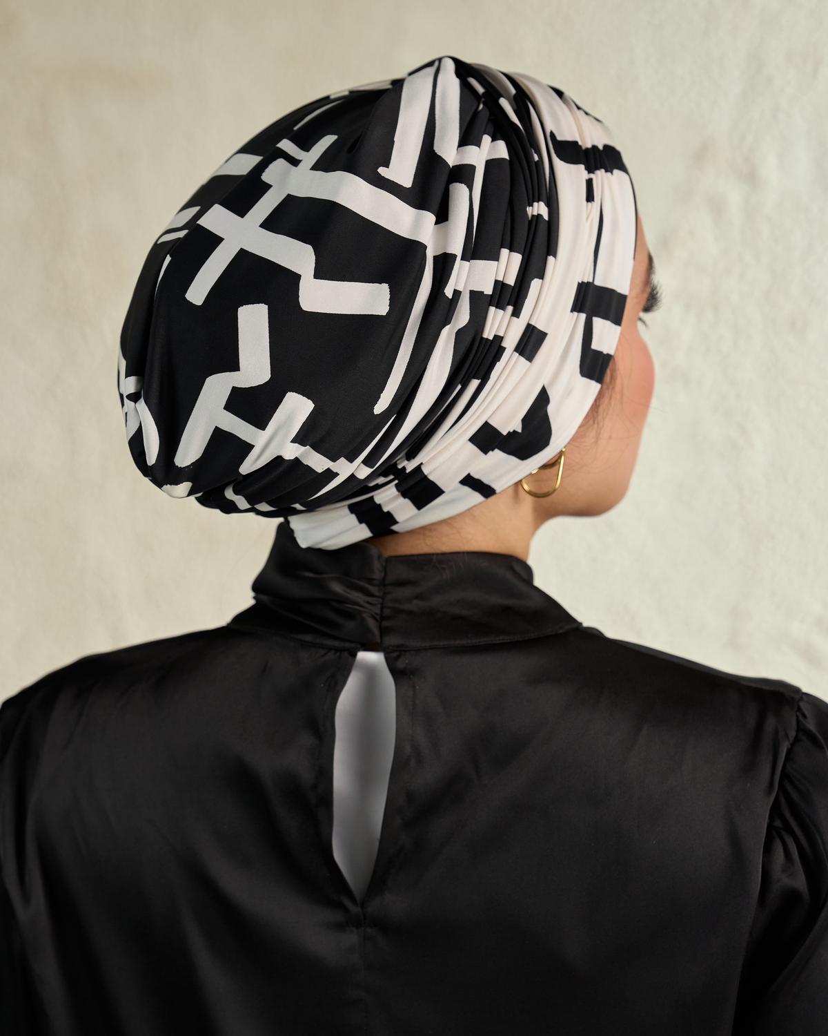 Draped turban