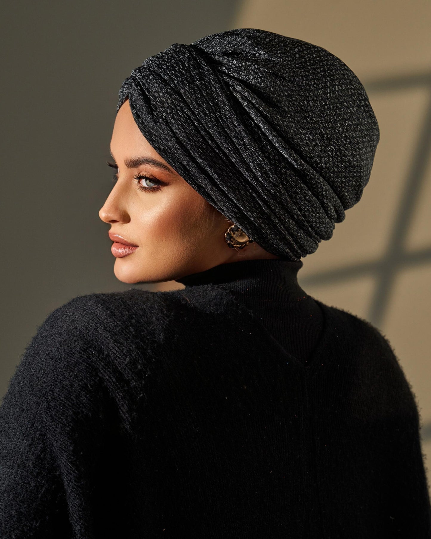 Draped turban