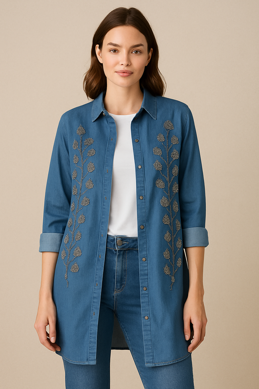 Denim shirt