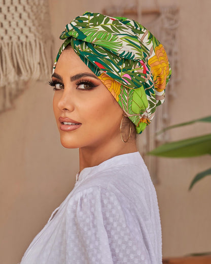 Half wire turban