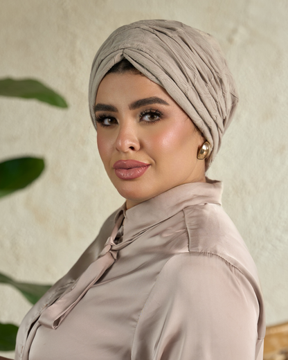 Draped turban