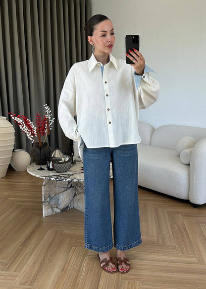 Poncho shirt