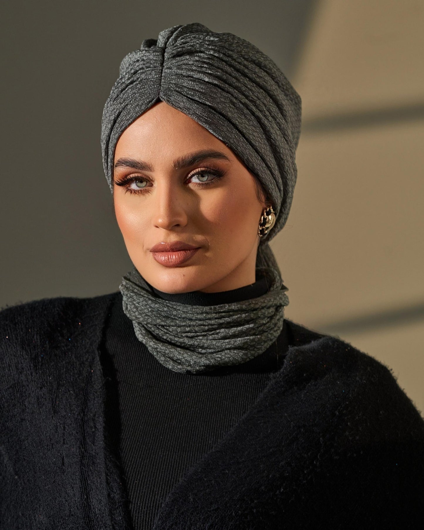 Draped turban