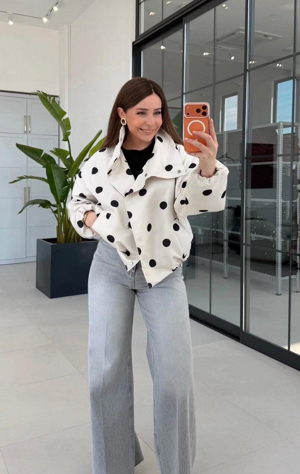 Polka dots jacket