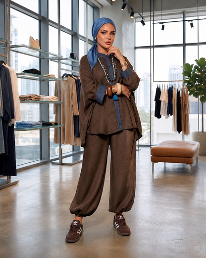 Linen summer suit