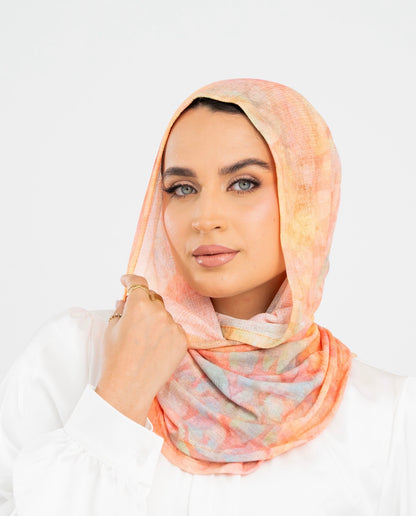 ‏easy scarf