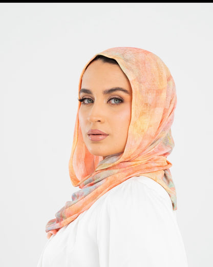 ‏easy scarf