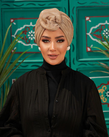 Round wing turban