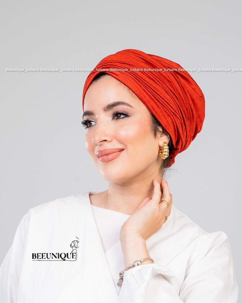 Draped turban