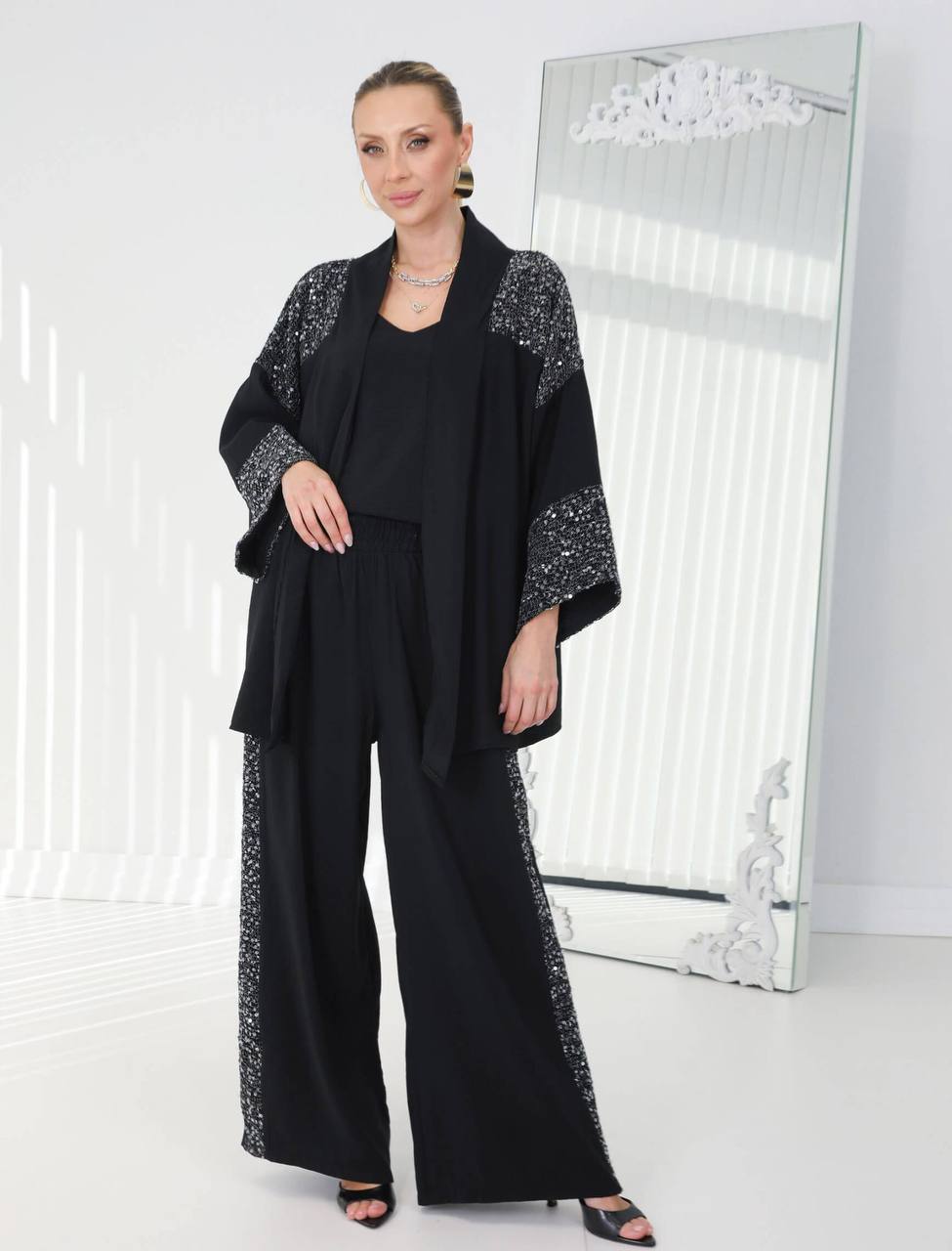 Sequins turkish set