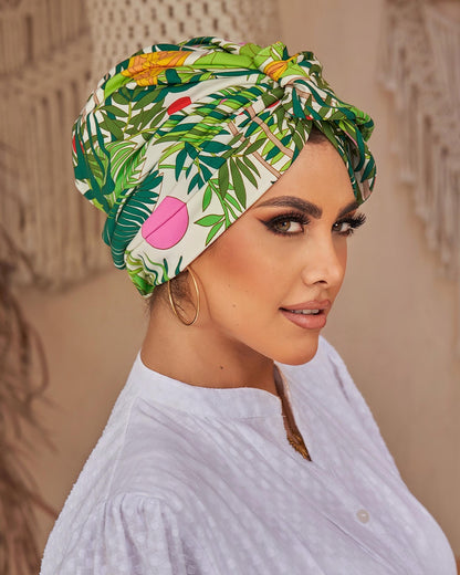 Half wire turban