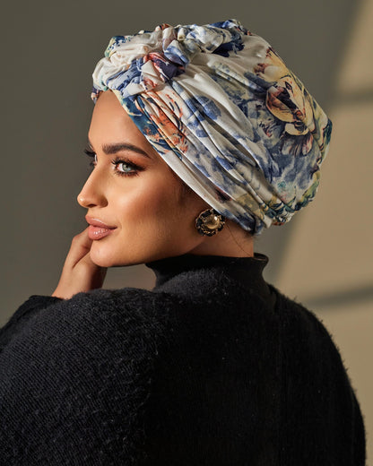 Fluffy turban