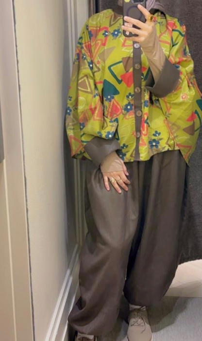 Summer flow blouse