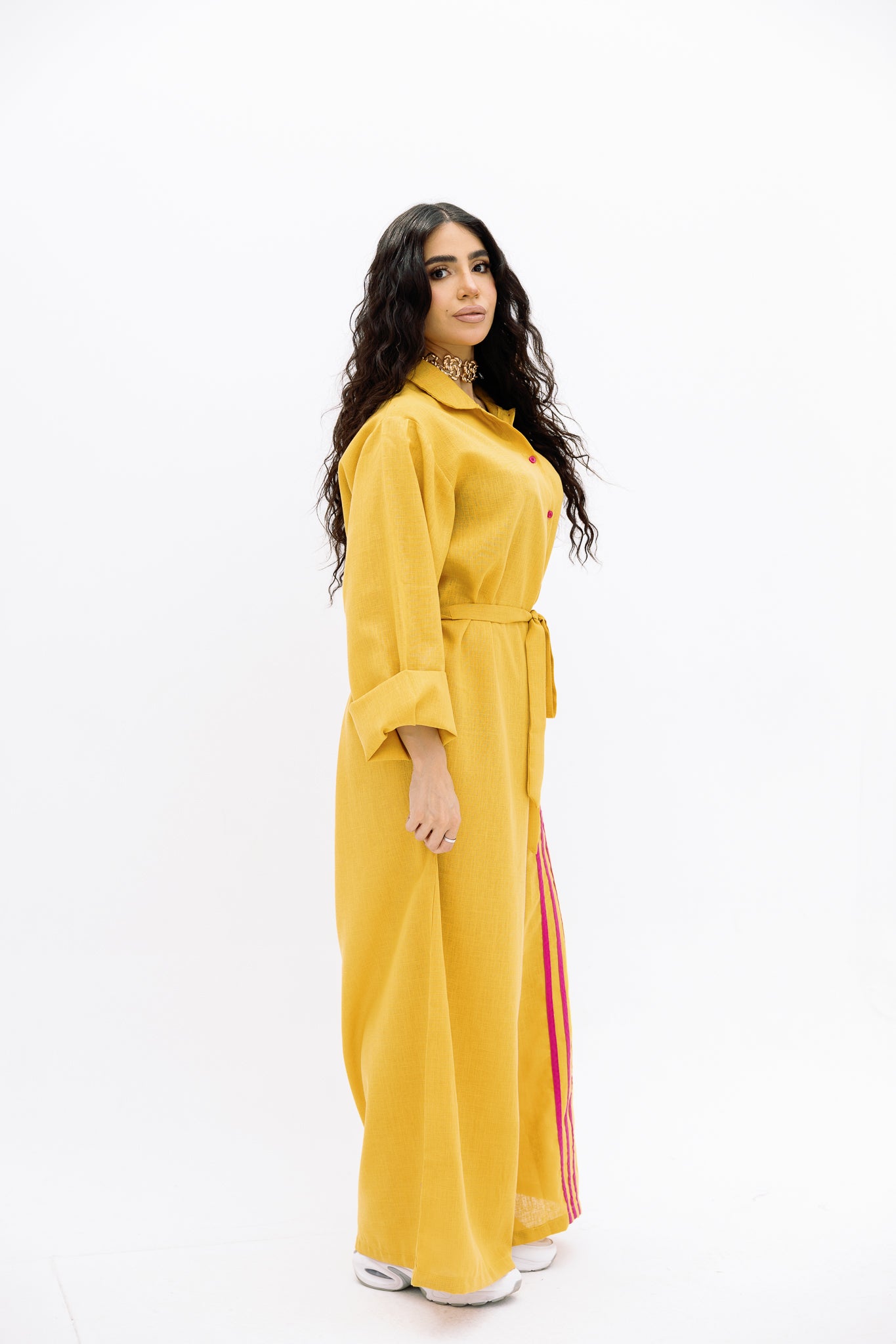 Linen casual jumpsuit