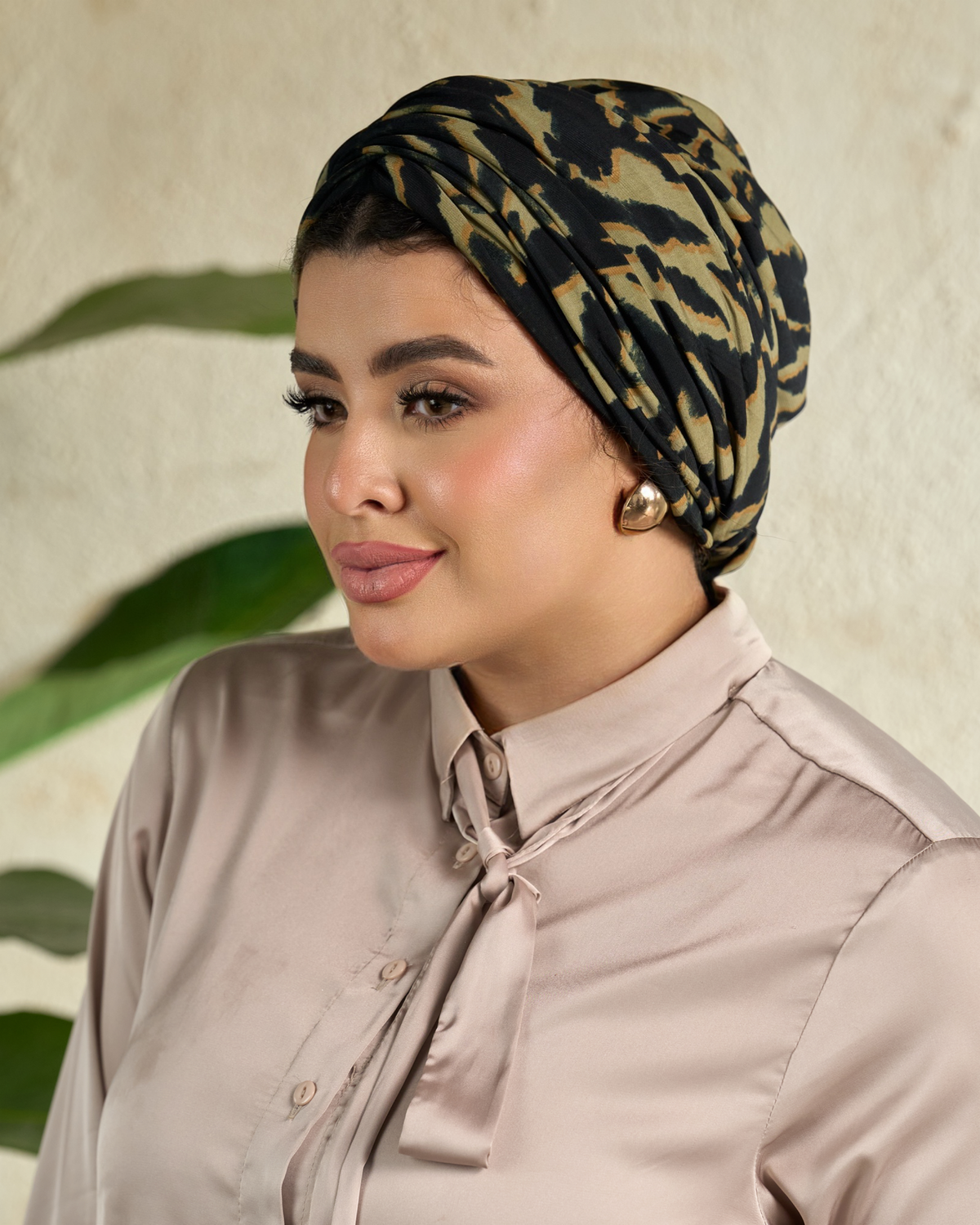 Draped turban