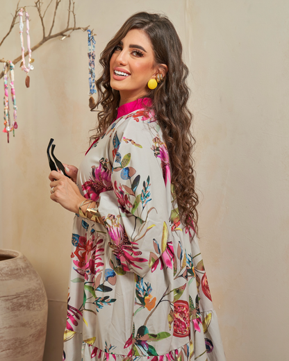 Floral flow dress
