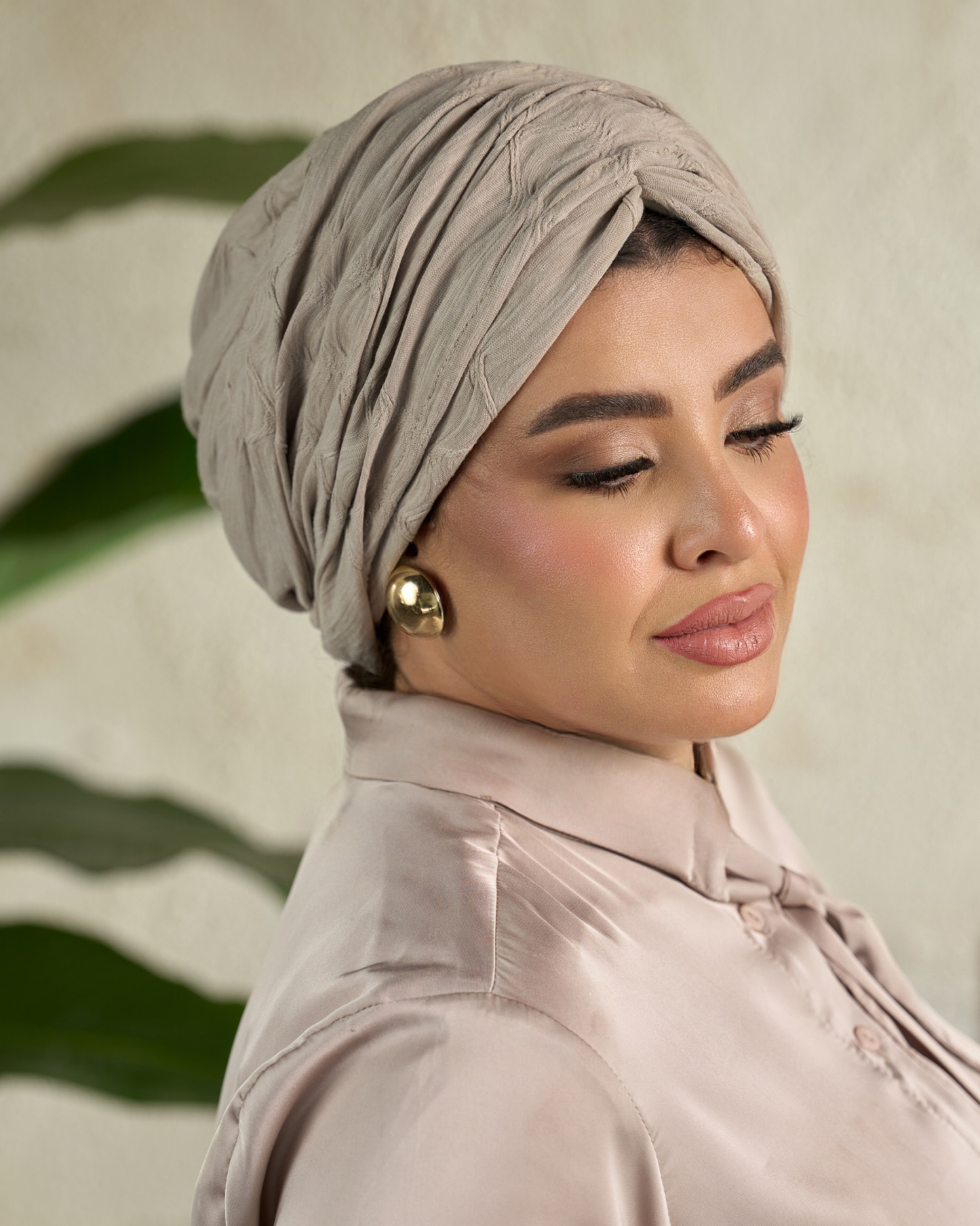 Draped turban