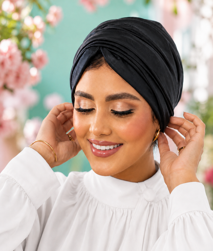Draped turban