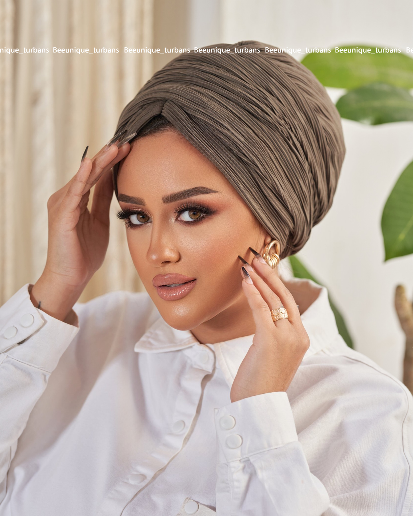 Draped Bilish turban