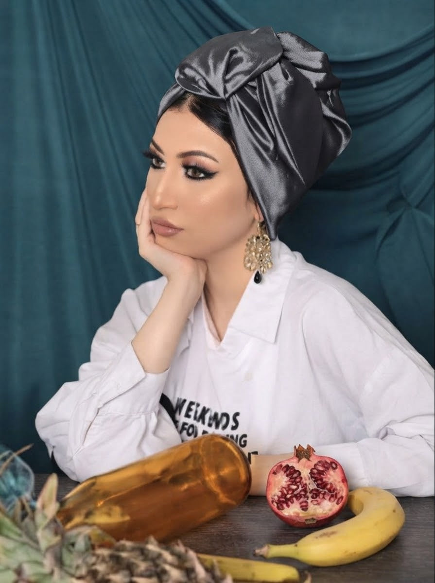 Taffeta wire  turban