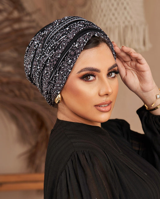 Draped turban